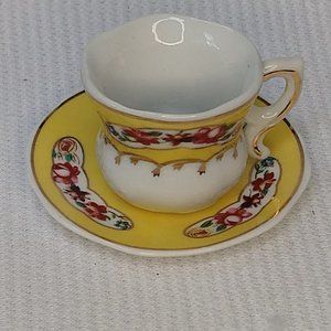 Vintage 1898 Teacup and Saucer
